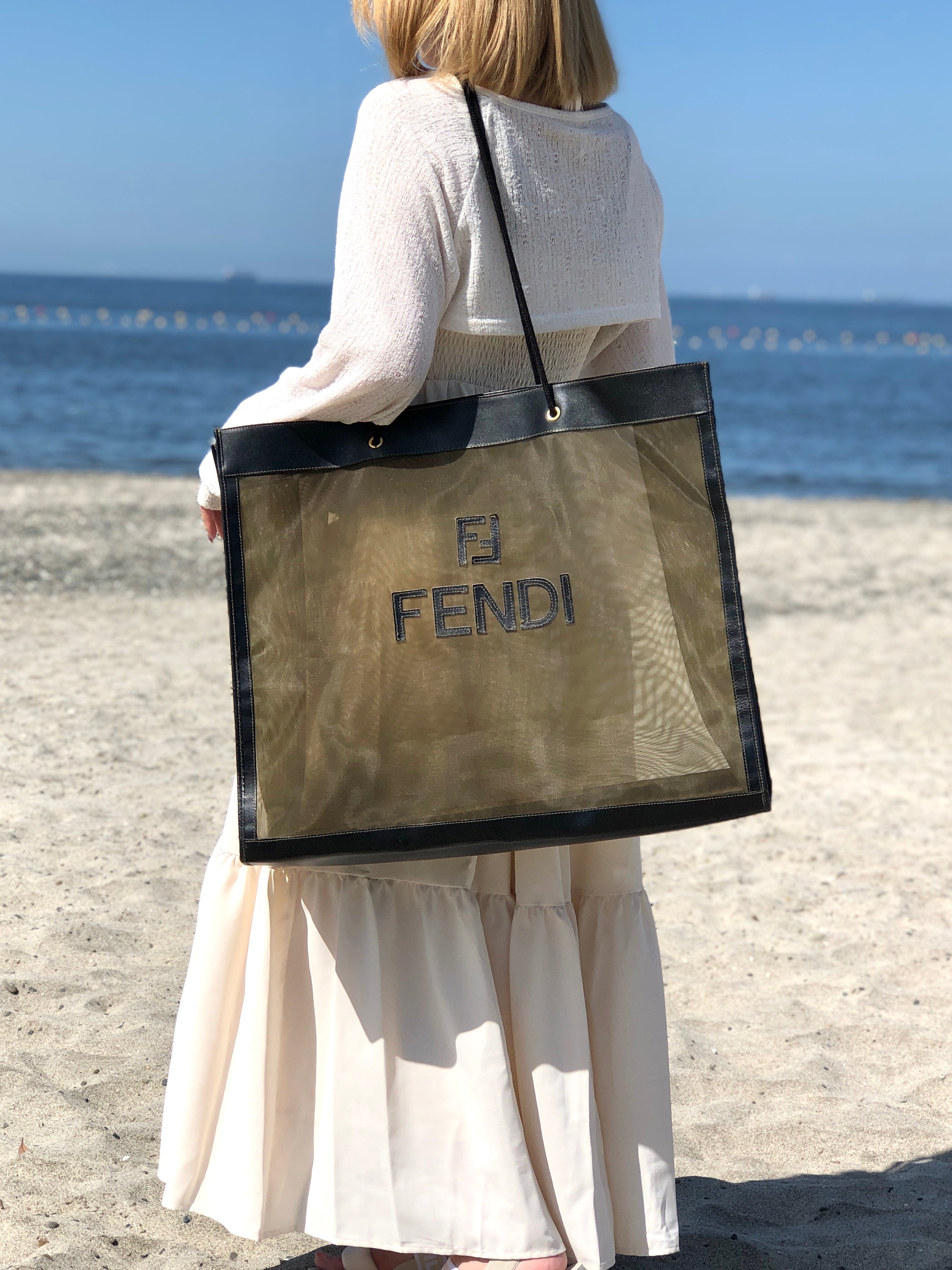 Fendi beach bag fashion