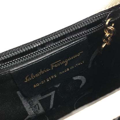 Salvatore Ferragamo Gancini 斜背包 手提包 肩背包 白色 復古 舊款 da7rgv