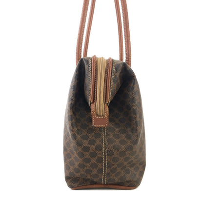 CELINE Macadam Circle Charm 肩背包 棕色 復古 舊款 Celine vdarns