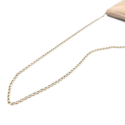 CELINE Blason Emblem Chain Shoulder Bag Beige Old Celine vintage grm6h7