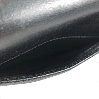 VALENTINO GARAVANI Logo Crossbody Shoulder bag Black Vintage Old 2vcv5w