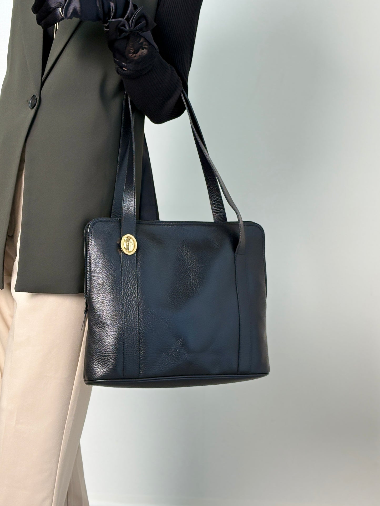 Christian Dior  Totebag Black Vintage  5snjtv