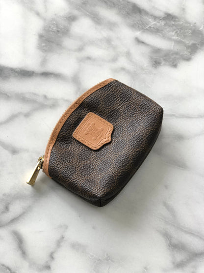 CELINE Wallet Macadam Blason Brown krtki6