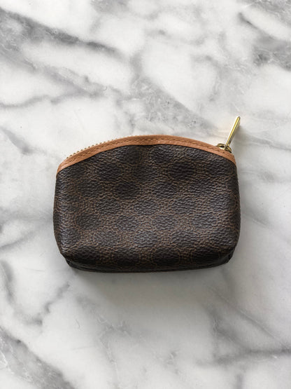 CELINE Wallet Macadam Blason Brown krtki6