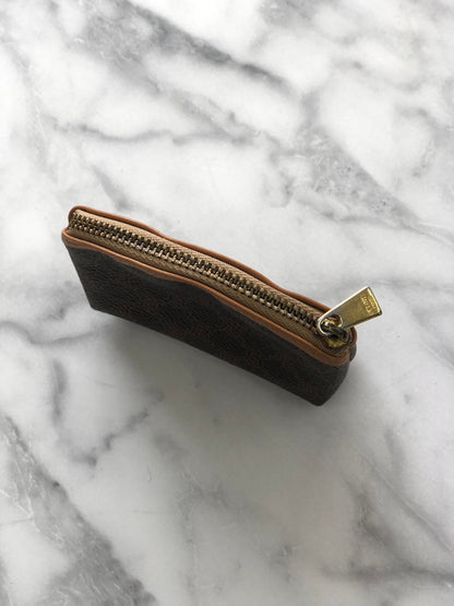 CELINE Wallet Macadam Blason Brown krtki6