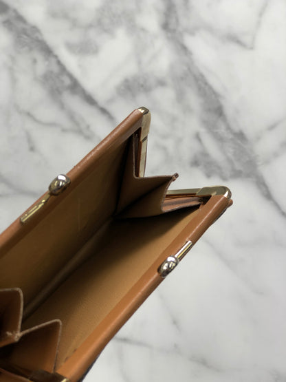 CELINE Wallet Macadam Triomphe Brown yxv3hm