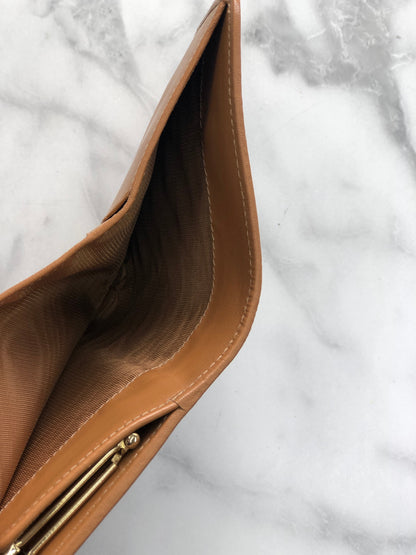 CELINE Wallet Macadam Triomphe Brown yxv3hm