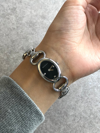 GUCCI Watch Silver Vintage azraga