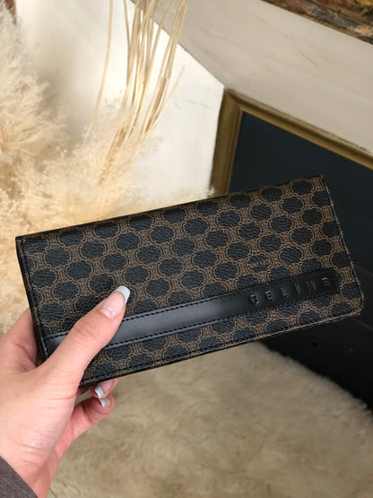 CELINE Wallet Macadam Black 48i6pu