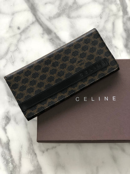 CELINE Wallet Macadam Black 48i6pu