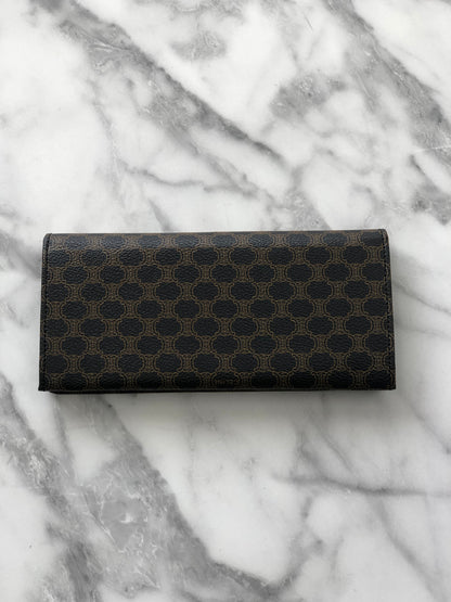 CELINE Wallet Macadam Black ha2zxz