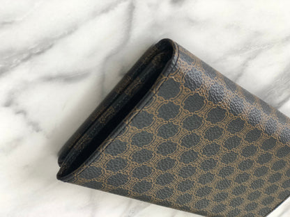CELINE Wallet Macadam Black ha2zxz