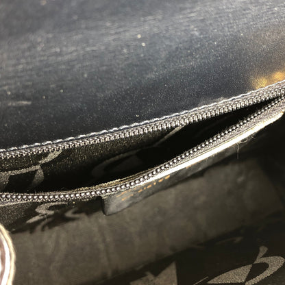 Salvatore Ferragamo Gancini Crossbody Handbag Shoulderbag Black Vintage Old e3ik8s