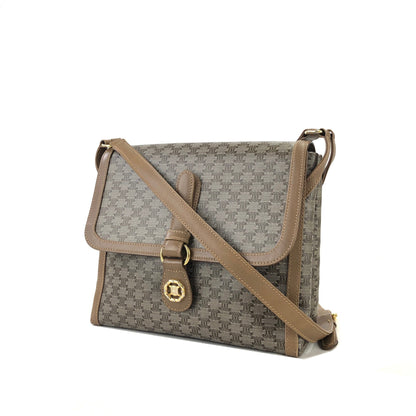 CELINE Macadam Blason Shoulder bag Beige Vintage Old CELINE dbmh2p