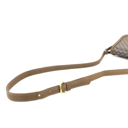 CELINE Macadam Blason Shoulder bag Beige Vintage Old CELINE dbmh2p