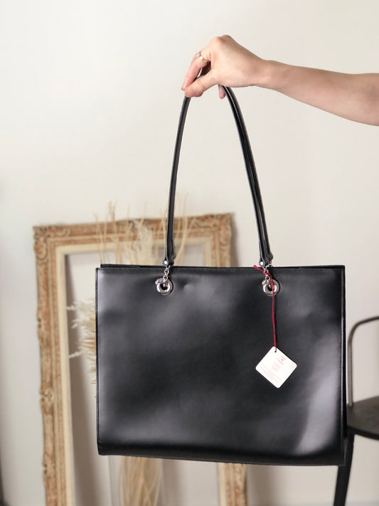 Cartier Shoulder bag Totebag Black Vintage tsw6yg