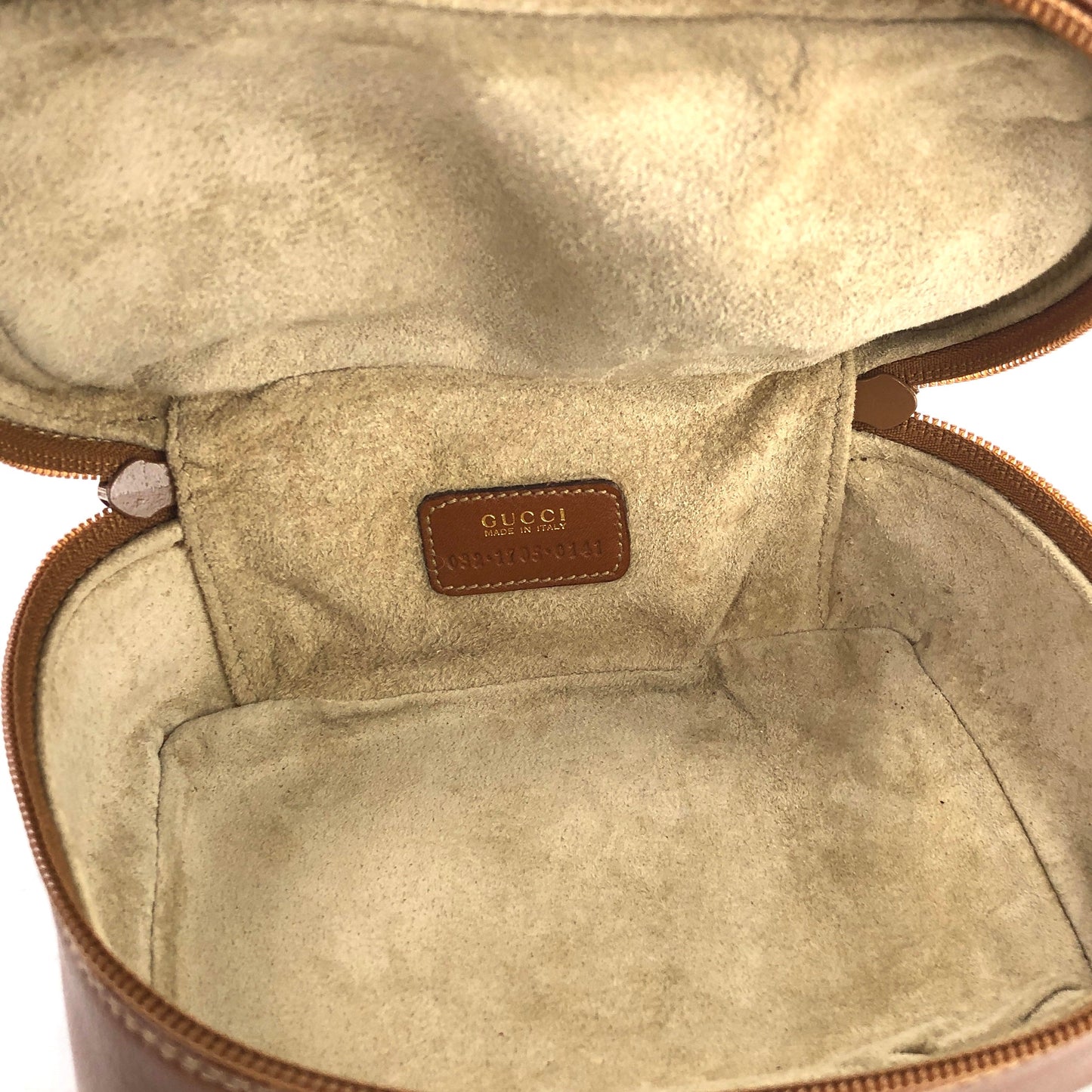 GUCCI Horse bit Mini Handbag Vanitybag Pouch Brown Vintage Old Gucci 77ddkk