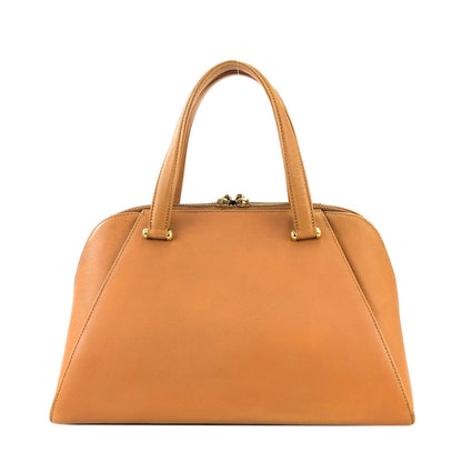 VALENTINO GARAVANI Logo Handbag Shoulder bag Camel Vintage Old ycyt4r