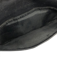 Load image into Gallery viewer, CELINE Triomphe Leather Crossbody Shoulder Bag Black Old Celine vintage wj4jid
