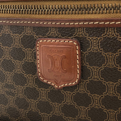 CELINE Macadam Blason Round Shoulderbag Brown Vintage Old celine tf7mng