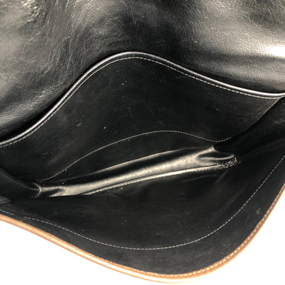 Burberrys Logo Classic check Shoulder bag Satchel bag Brown Vintage Old uzbg7j