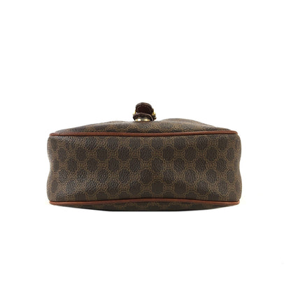 CELINE Macadam Blason Crossbody Shoulder bag Brown vintage Old Celine ifxa4f