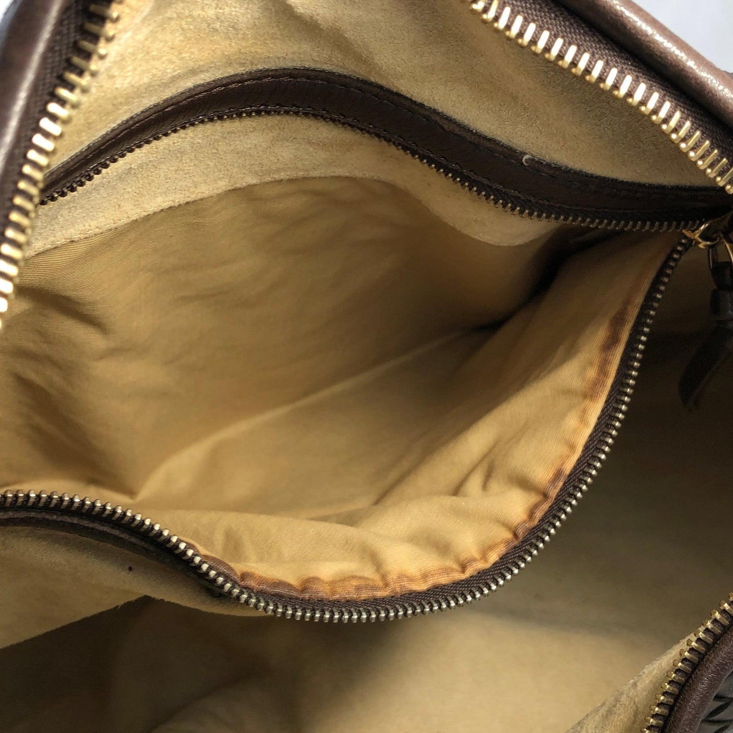 Bottega Veneta Intrecciato Leather Hobo bag Jodie Brown VIntage iy5n7t