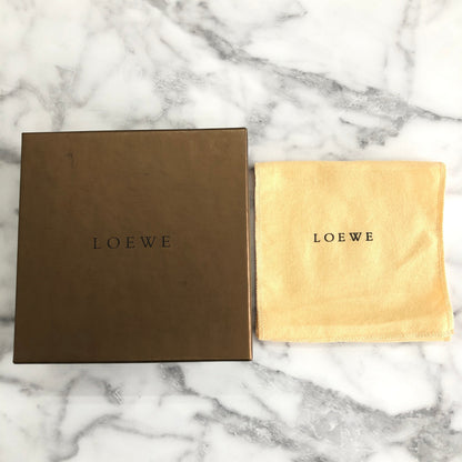 LOEWE Anagram Belt Brown Vintage Old 58xbt4
