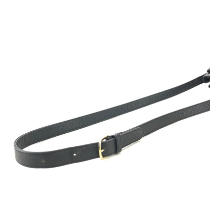 Yves Saint Laurent Diamond Cutout Shoulder bag Black YSL Vintage Old deuxn2