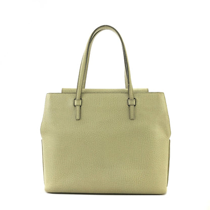 LOEWE Logo Front Pocket Embossed Leather Handbag Mint Green Vintage Old vaihgy