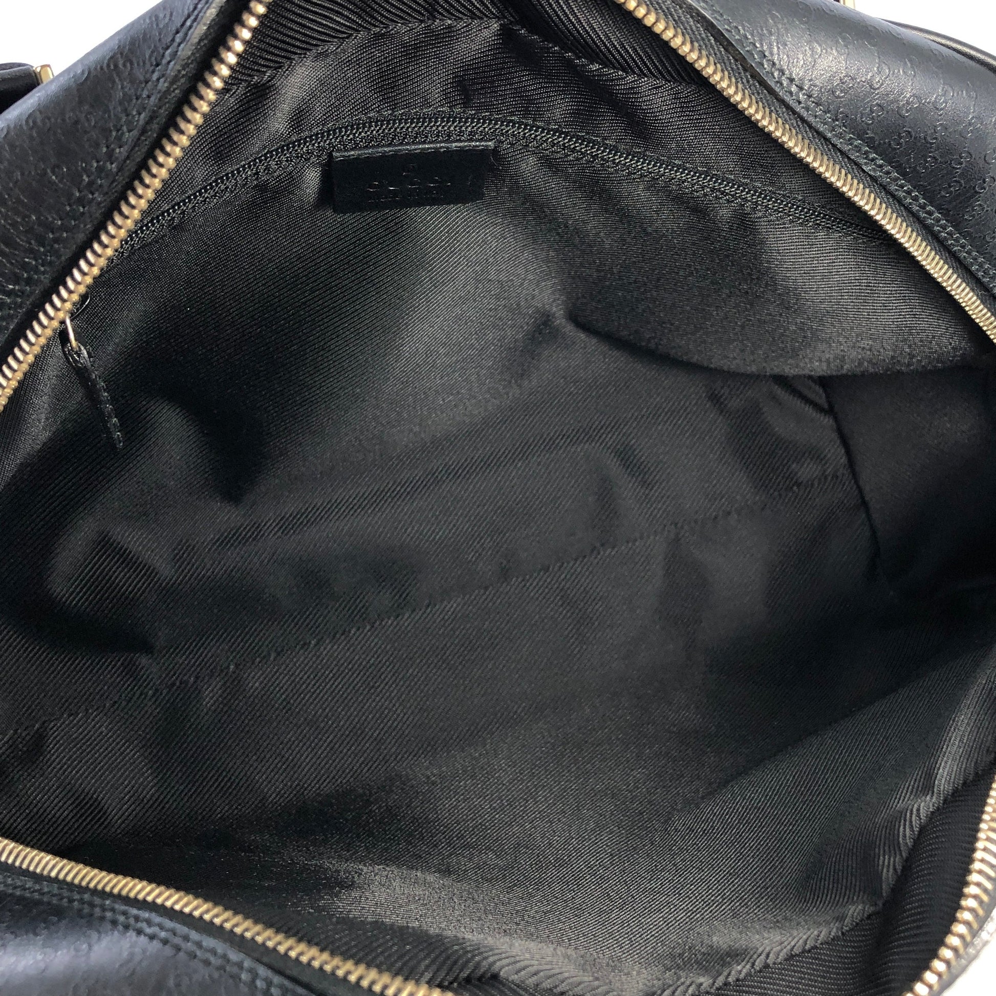 GUCCI GG Canvas Canvas Handbag Minibag Black Vintage 7cpu6d