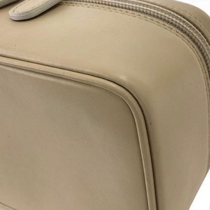 GUCCI Horse bit Mini Handbag Vanitybag Pouch Beige Vintage Old Gucci jsn62y