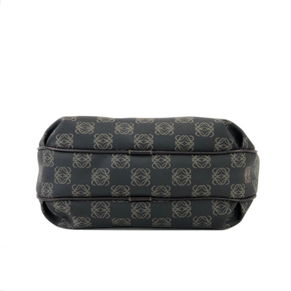 LOEWE Anagram pattern Handbag Black Vintage vhz5ui