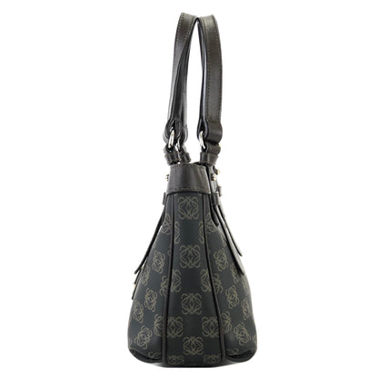 LOEWE Anagram pattern Handbag Black Vintage vhz5ui