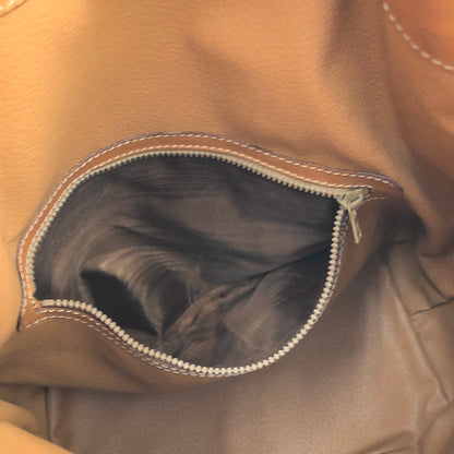 CELINE Macadam Blason Drawstring Bucket Shoulder bag Brown Vintage Old CELINE 4a8rws