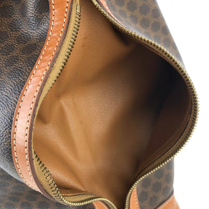 CELINE Macadam Blason Drawstring Bucket Shoulder bag Brown Vintage Old CELINE 4a8rws