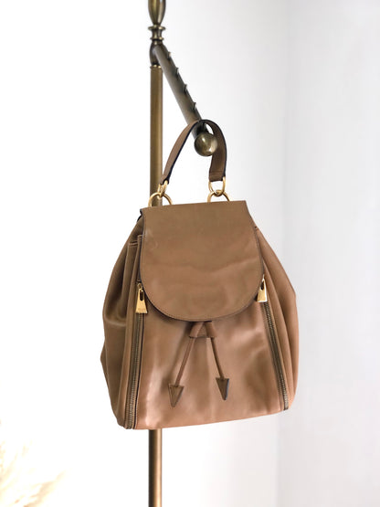 CELINE Backpack Camel Vintage f3n5kh