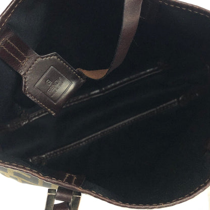 FENDI Zucca Jacquard Totebag Brown Old Vintage z3gjxz