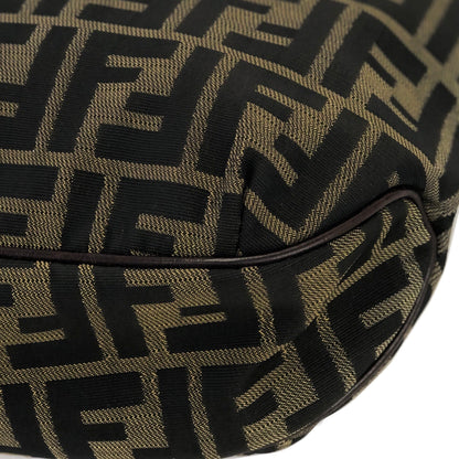 FENDI Zucca Jacquard Totebag Brown Old Vintage z3gjxz