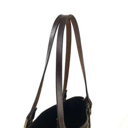 FENDI Zucca Jacquard Totebag Brown Old Vintage z3gjxz