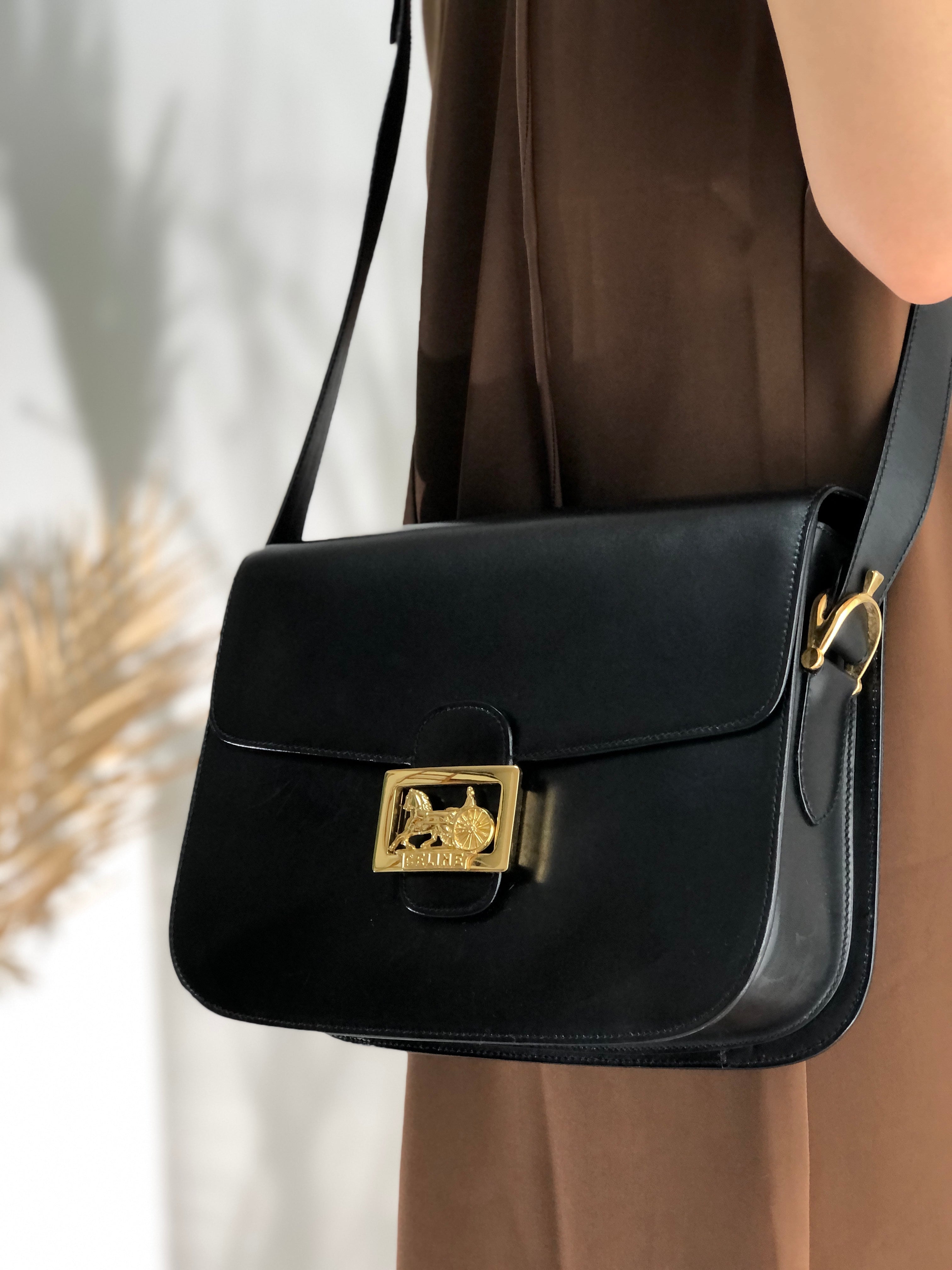 CELINE Horse Carriage Clutch