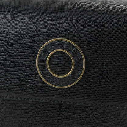 CELINE Circle logo Crossbody Shoulder bag Black Vintage Old CELINE riuw5w