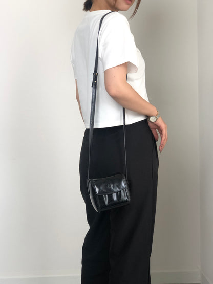 LOEWE Anagram Small Shoulder bag Black Vintage yt7pzh