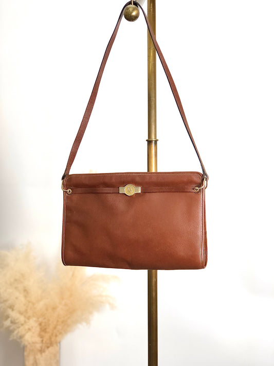 Christian Dior Logo 肩背包 棕色 復古 garzp4