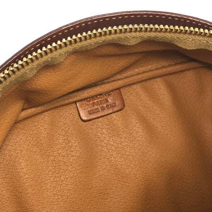 CELINE Macadam Blason Handbag Shoulder bag Brown Vintage Old Celine wknec3