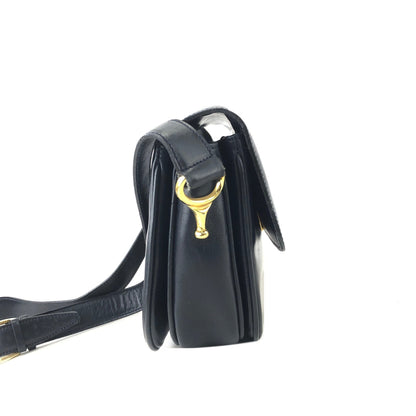 CELINE Blason Triomphe 斜背包 肩背包 海軍藍 舊款 Celine 復古 e85ys5