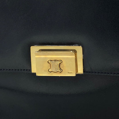 CELINE Blason Triomphe 斜背包 肩背包 海軍藍 舊款 Celine 復古 e85ys5