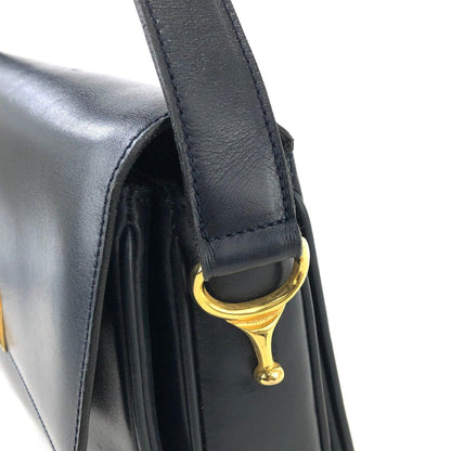 CELINE Blason Triomphe 斜背包 肩背包 海軍藍 舊款 Celine 復古 e85ys5