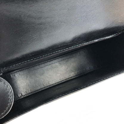 CELINE Horse carriage Crossbody Shoulderbag Black Vintage Old CELINE 3ne2y3