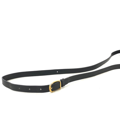 CELINE Horse carriage Crossbody Shoulderbag Black Vintage Old CELINE 3ne2y3